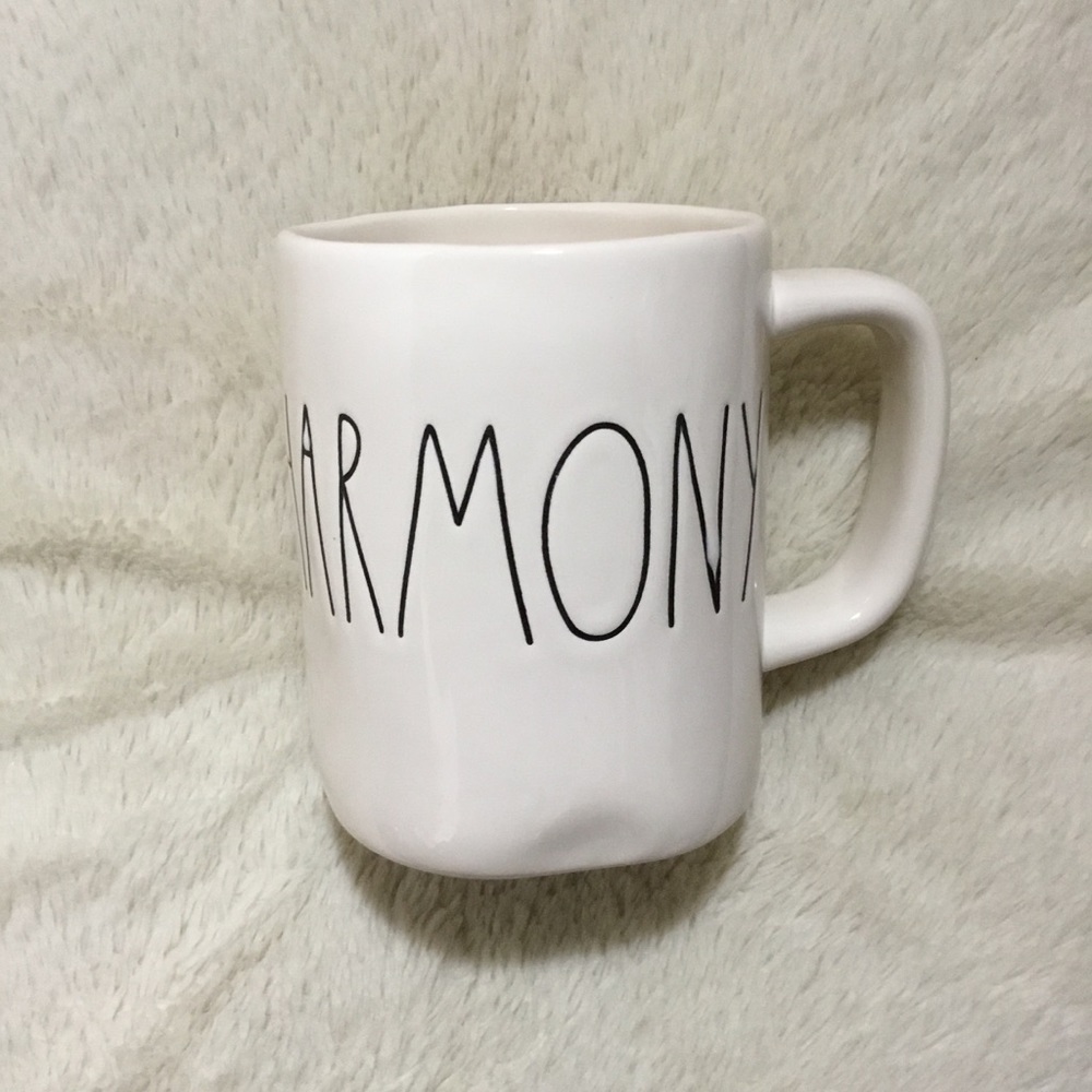 Rae Dunn HARMONY Ceramic Mug NWT New